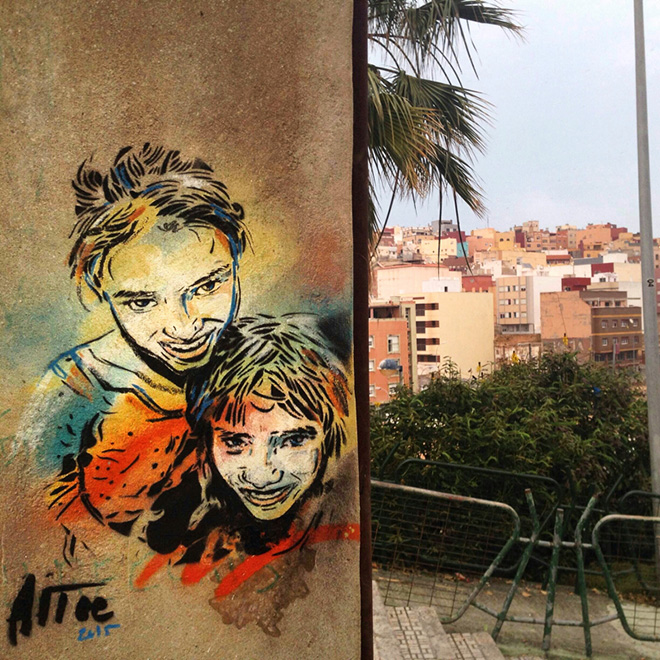 Alice Pasquini - Melilla, arte senza confini