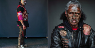 Jono Rotman - Mongrel Mob Portraits