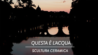 Questa è l'acqua - Scultura ceramica