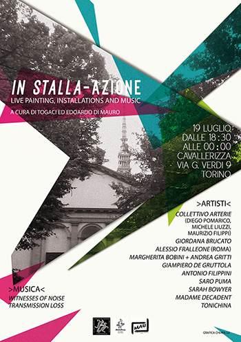 IN STALLA-AZIONE - Live painting, Installations and Music