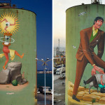 Interesni Kazki / AEC, Waone – Silos graffiti