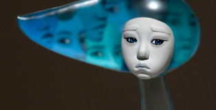 Jin Young Yu - Myself / Them, sculture trasparenti