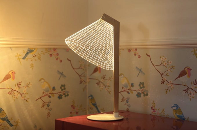 Studio Cheha - Bulbing 2D/3D lamp