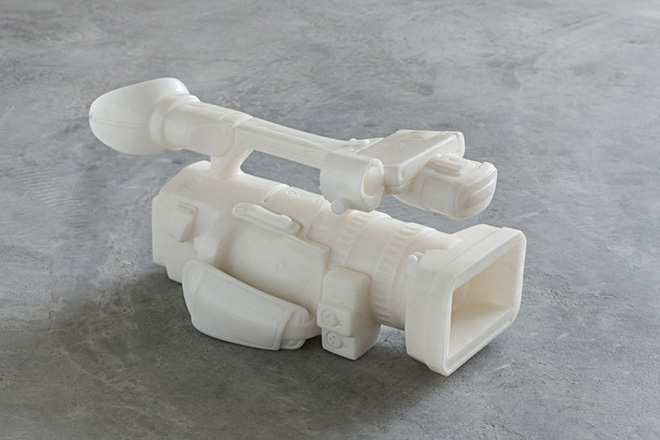 Ai Weiwei - Video recorder, 2010. Marble. 43 x 19 x 19 cm. Courtesy of Ai Weiwei Studio Image courtesy Ai Weiwei © Ai Weiwei.