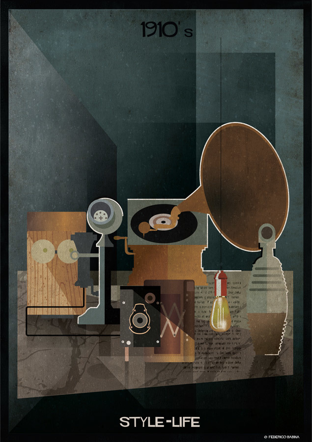 Federico Babina - 1910's, STYLE-LIFE