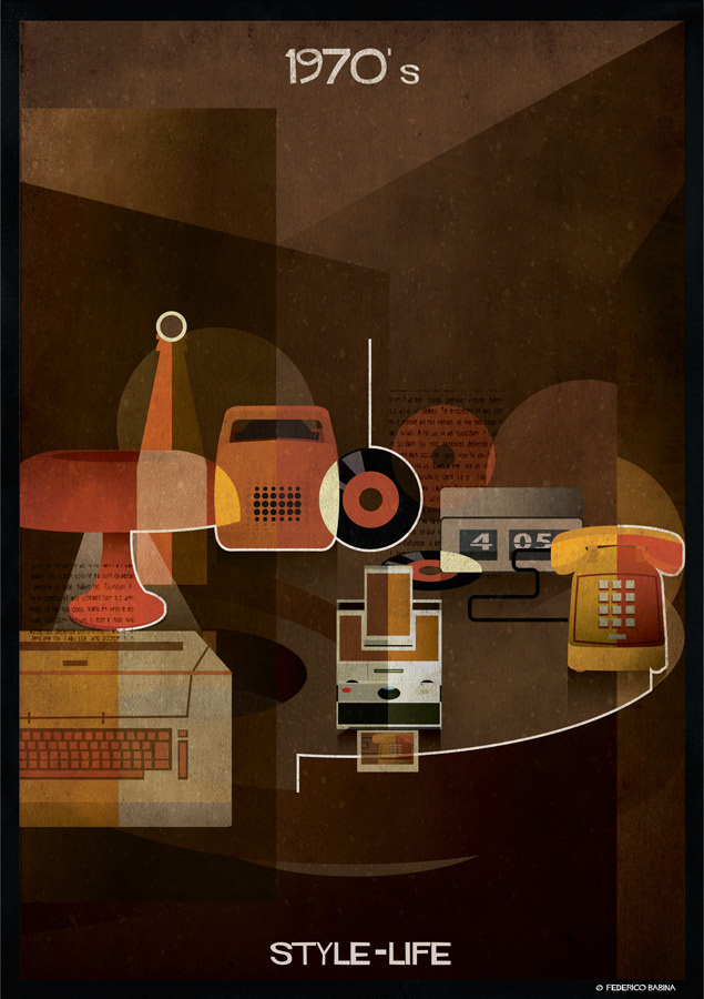 Federico Babina - 1970's, STYLE-LIFE