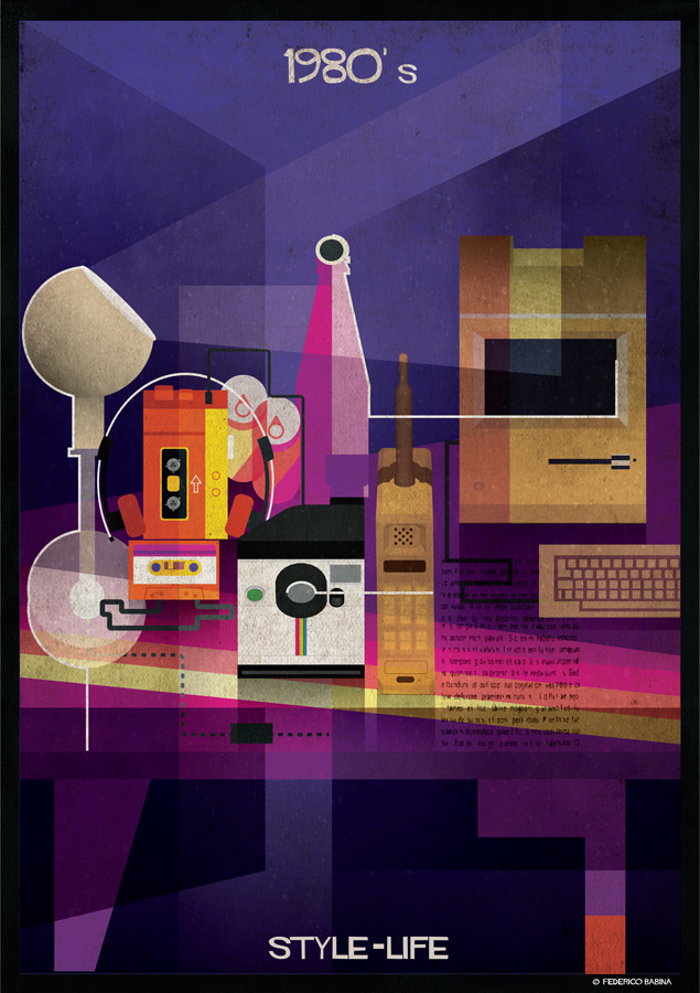 Federico Babina - 1980's, STYLE-LIFE