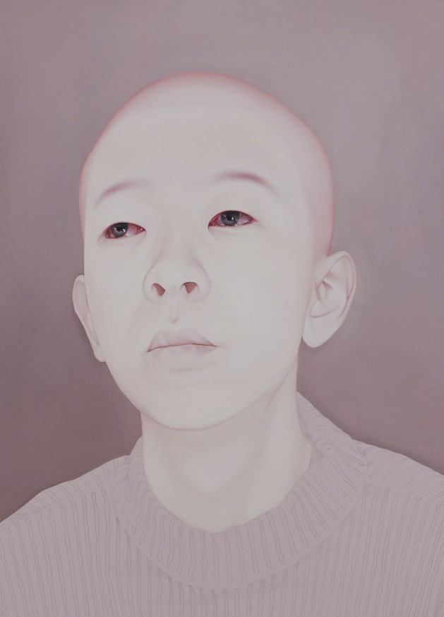 Sungsoo Kim - Melancholy, 2010-2011 Oil, acrylic on canvas - 90.9 × 65.5 cm