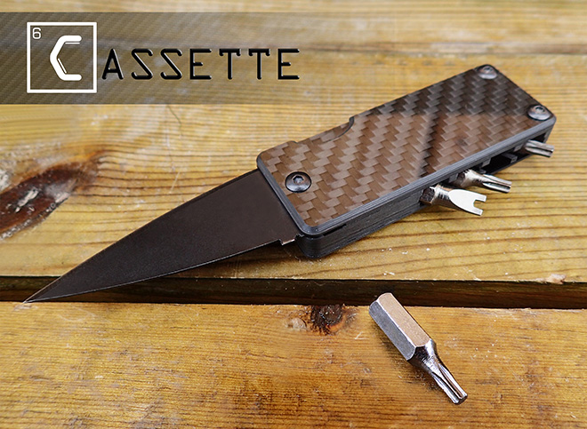 Cassette – Pure carbon fiber multi tool