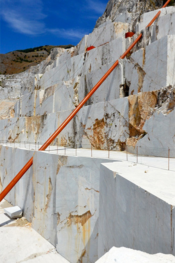 Alberto Timossi - llusione, Cave Michelangelo, Carrara - 2015