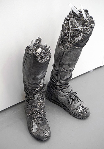 Daniel Arsham - Fictional Archeology at Galerie Perrotin Hong Kong , 2015