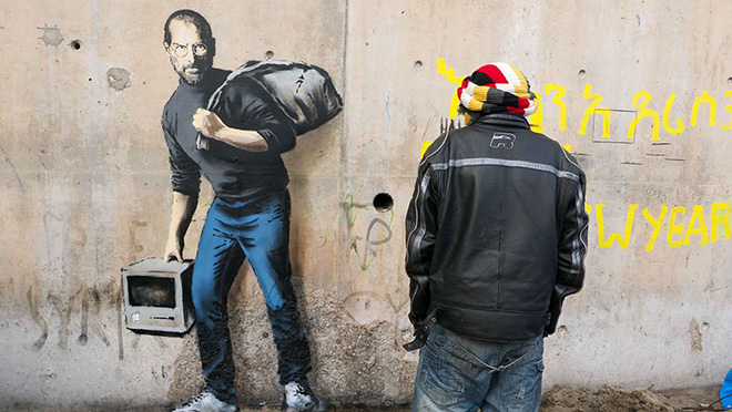 Banksy - The son of a migrant from Syria