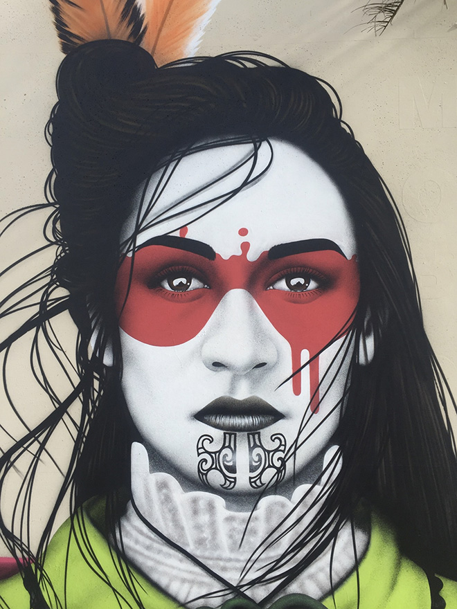 Fin DAC - Street Prints Mauao Festival. Location: Mount Maunganui, Vogue Lighting