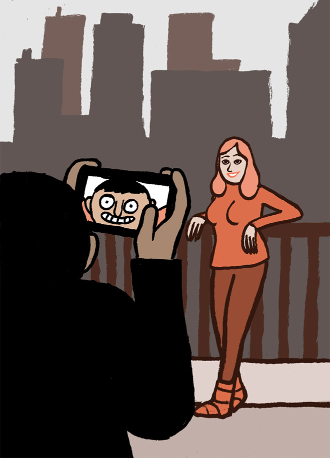 Jean Jullien - Technology addiction - Technology addiction