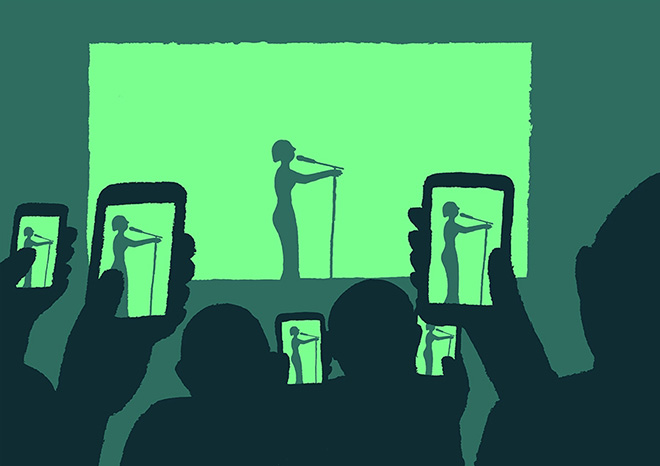 Jean Jullien - Technology addiction - Technology addiction