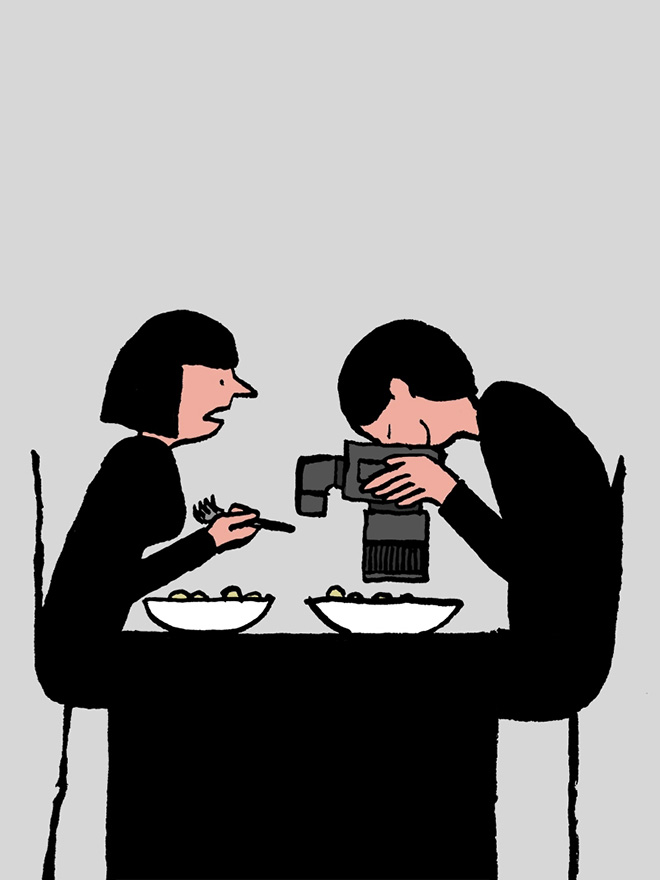 Jean Jullien - Technology addiction - Technology addiction