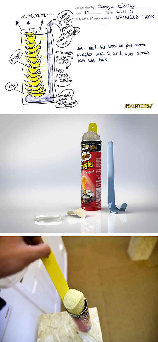 Pringles Hook, Dominic Wilcox  - Inventors!