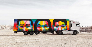 Okuda San Miguel - Truck art project