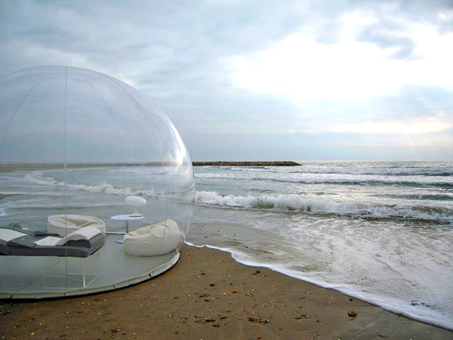 Bubble Tent – Dormire sotto le stelle