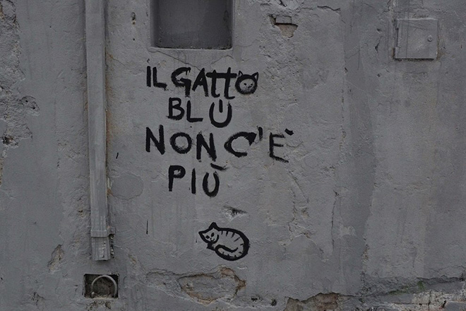 Nel grigio dipinto di Blu