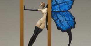 John Morris - Threshold, Wood, Paint 29cm x 24.5cm