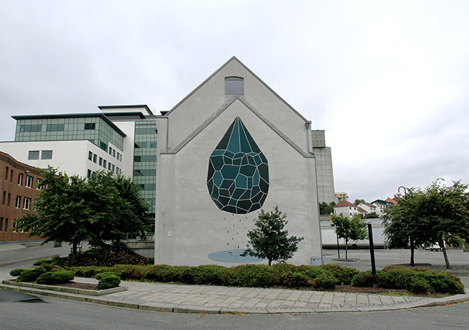 Andreco - Nuart Festival, photo by Henrik Haven, 2014