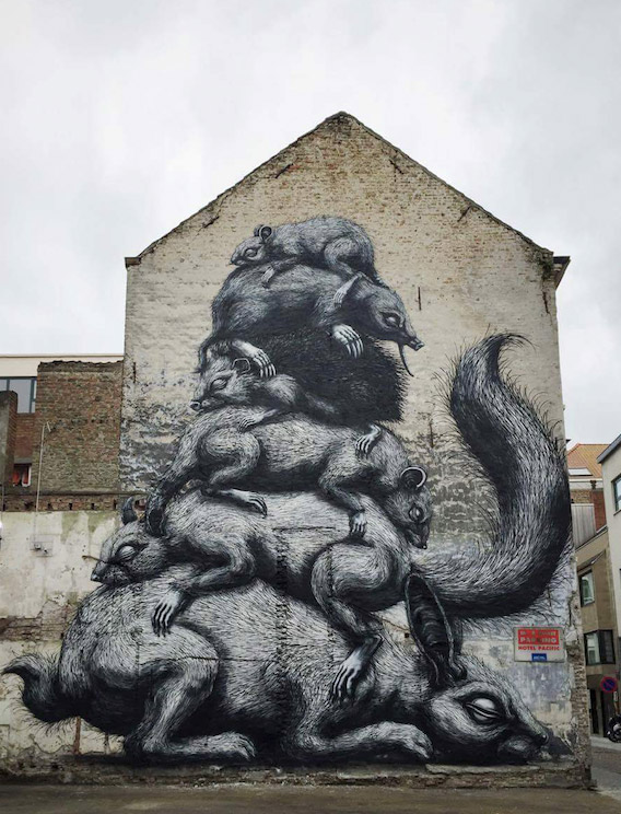 ROA - The Crystal Ship, Contemporary Art Festival