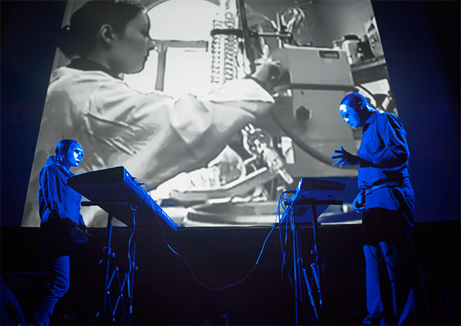 Dopplereffekt live Heart of Noise festival, 2014. photo credit: Daniel Jarosch