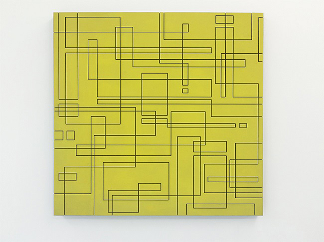 Heiko Zahlmann - Untitled, 2014, 100x100x6cm