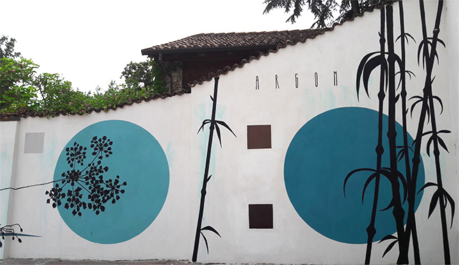 Fabio Petani - Street art a San Martino Siccomario (Pavia)