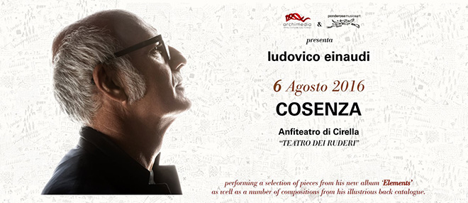 Ludovico Einaudi - Elements Tour, Anfiteatro Cirella