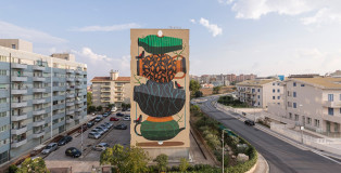 Agostino Iacurci - Ragusa Festiwall, Public Art festival 2016. Photo credit: Marcello Bocchieri