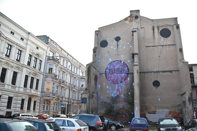 Opiemme - Taurus, murale, Lodz (Polonia), 2016. photo by: Paweł Trzeźwiński