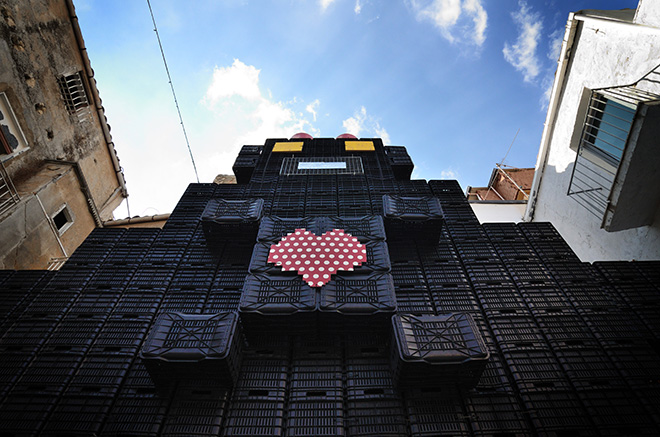 Massimo Sirelli - Installazione per Miscita Favara farmcultural park, 2014