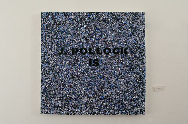 Opiemme - J. Pollock is (parola nascosta), 2013. photo credit: Michela Bettuzzi