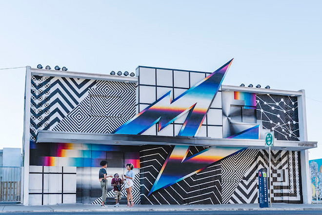 Felipe Pantone - Las Vegas, Life is beautiful festival 2016