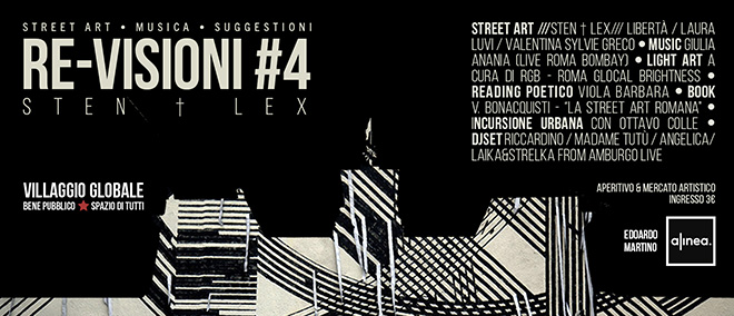 RE-VISIONI #4 - Street art, musica e suggestioni