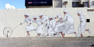 Ernest Zacharevic - Dubai Street Museum project