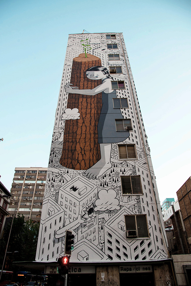 Millo - Never give up, Santiago del Cile