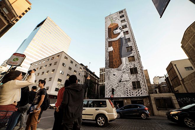 Millo - Never give up, Santiago del Cile