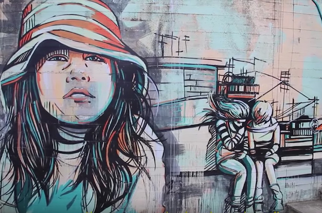 Alice Pasquini - Barile (PZ), 2012