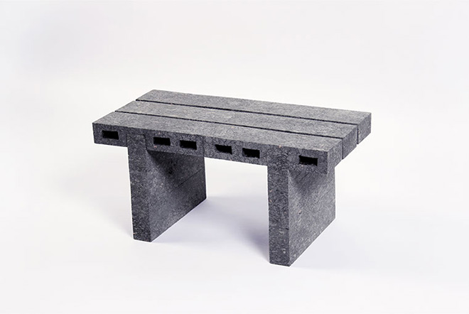 Woojai Lee - PaperBricks coffetable