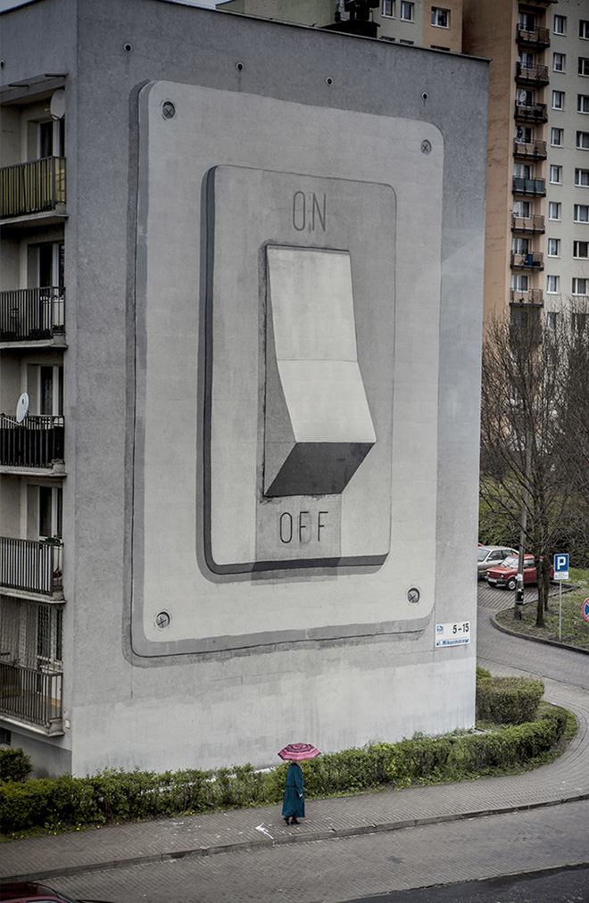 Escif - Switch On, Katowice Street Art Festival