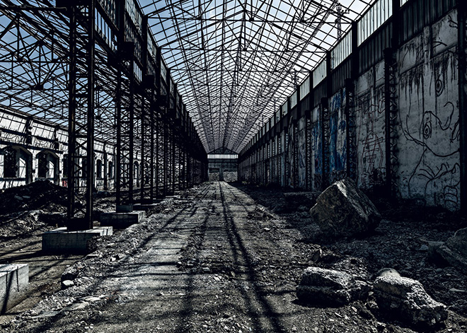 Officine Meccaniche Reggiane - Fotografia di Carlo Vannini