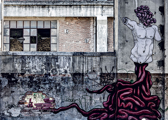 Opera di Snem, Officine Meccaniche Reggiane - Fotografia di Carlo Vannini