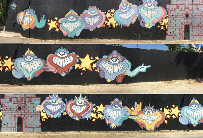 Diego Ritmo - Mural in Selci, (Rieti)