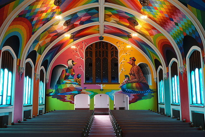 Okuda San Miguel – The International Church of Cannabis