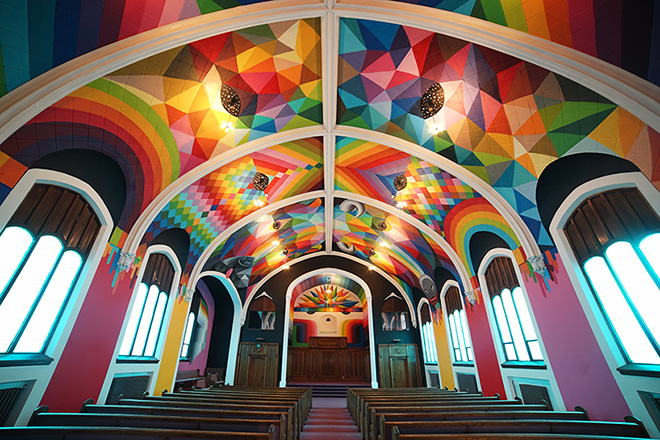 Okuda San Miguel - The International Church of Cannabis, Denver