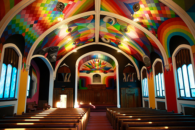 Okuda San Miguel - The International Church of Cannabis, Denver