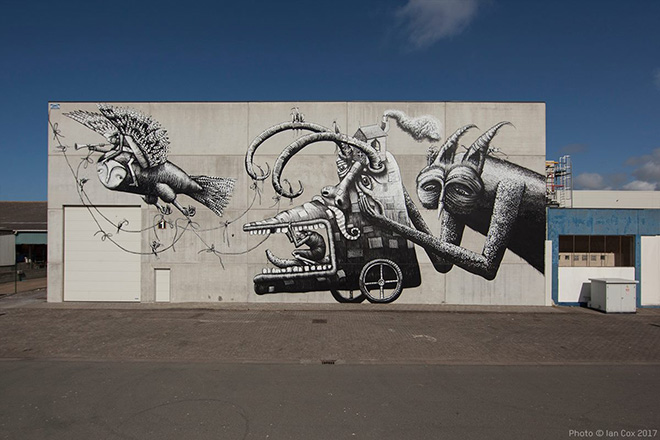 Phlegm - The Crystal Ship 2017, Ostenda. photo credit: Ian Cox